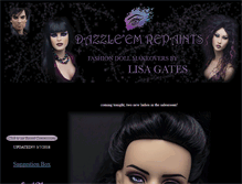 Tablet Screenshot of dazzleemrepaints.com